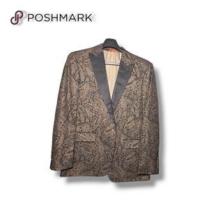 Macy's Paisley Smoking Jacket